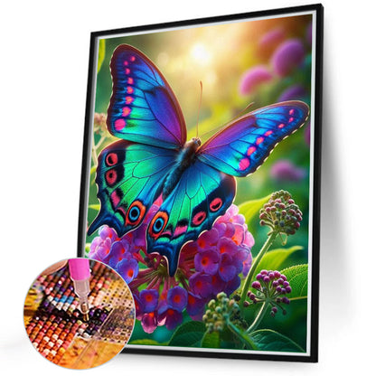 Butterfly - Full Round Drill Diamond Painting 40*50CM