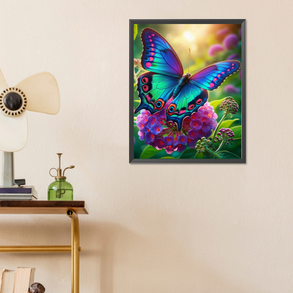 Butterfly - Full Round Drill Diamond Painting 40*50CM