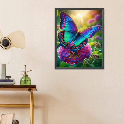 Butterfly - Full Round Drill Diamond Painting 40*50CM