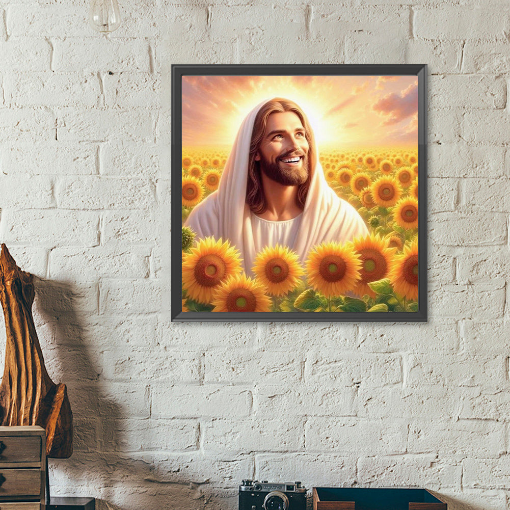 Jesus - Full Round Drill Diamond Painting 40*40CM