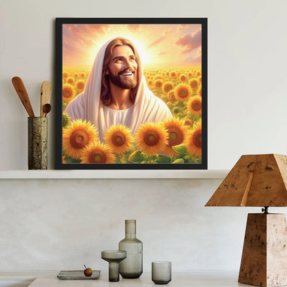 Jesus - Full Round Drill Diamond Painting 40*40CM