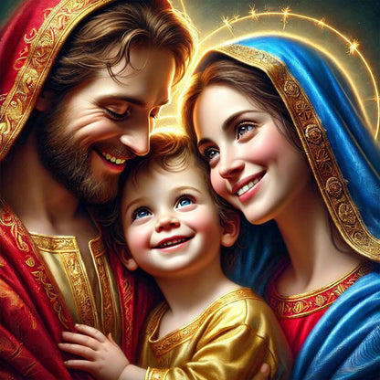 Jesus - Full Round Drill Diamond Painting 40*40CM