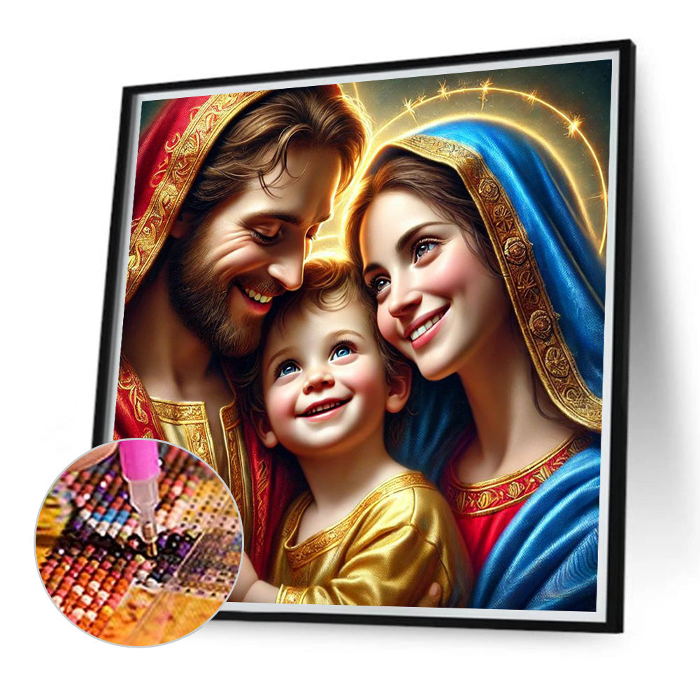 Jesus - Full Round Drill Diamond Painting 40*40CM
