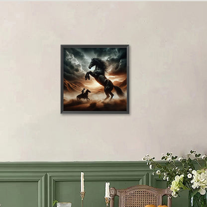 Horse - Full Round Drill Diamond Painting 40*40CM