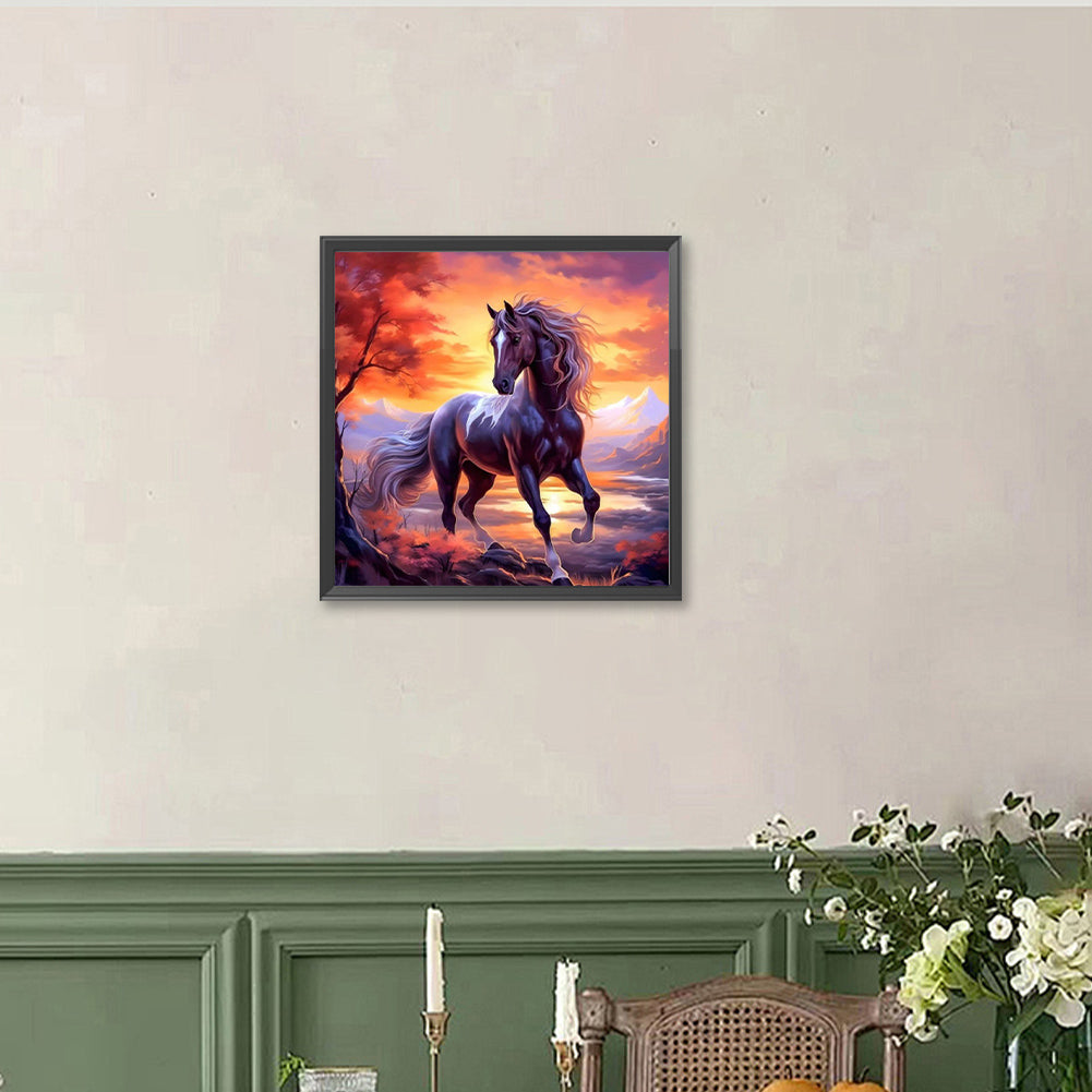Horse - Full Round Drill Diamond Painting 40*40CM