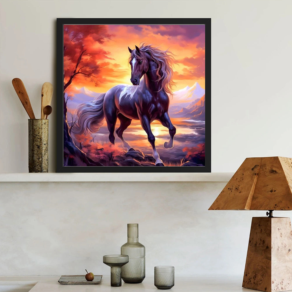 Horse - Full Round Drill Diamond Painting 40*40CM