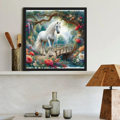 Horse - Full Round Drill Diamond Painting 40*40CM