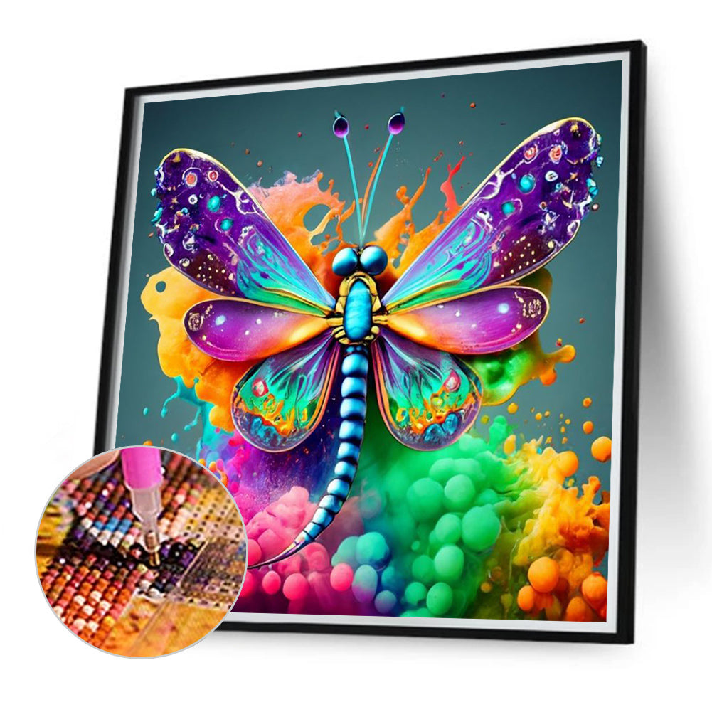 Butterfly - Full Round Drill Diamond Painting 40*40CM