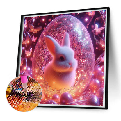 Rabbit - Full Round Drill Diamond Painting 40*40CM