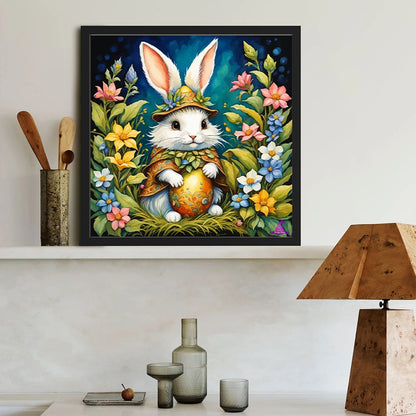 Rabbit - Full Round Drill Diamond Painting 40*40CM