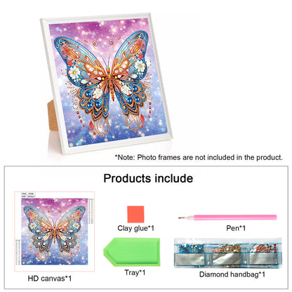 Butterfly - Special Shaped Drill Diamond Painting 30*30CM