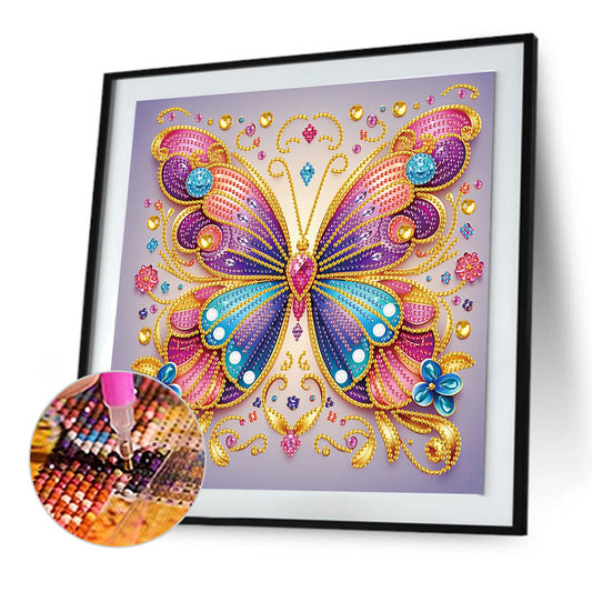 Butterfly - Special Shaped Drill Diamond Painting 30*30CM