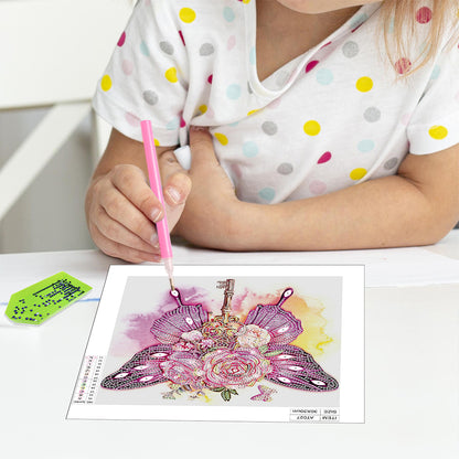 Butterfly - Special Shaped Drill Diamond Painting 30*30CM