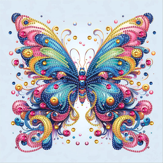 Butterfly - Special Shaped Drill Diamond Painting 30*30CM