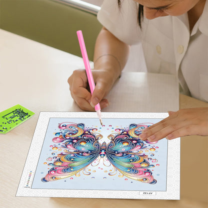 Butterfly - Special Shaped Drill Diamond Painting 30*30CM