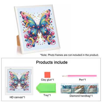 Butterfly - Special Shaped Drill Diamond Painting 30*30CM