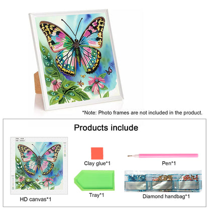 Butterfly - Special Shaped Drill Diamond Painting 30*30CM