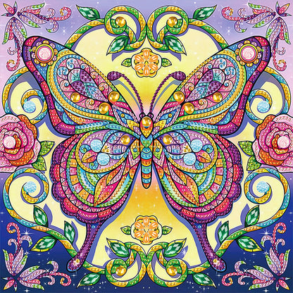 Butterfly - Special Shaped Drill Diamond Painting 30*30CM