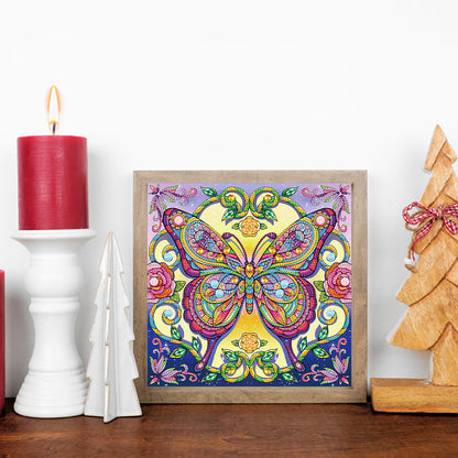 Butterfly - Special Shaped Drill Diamond Painting 30*30CM