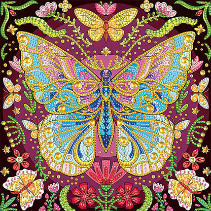Butterfly - Special Shaped Drill Diamond Painting 30*30CM