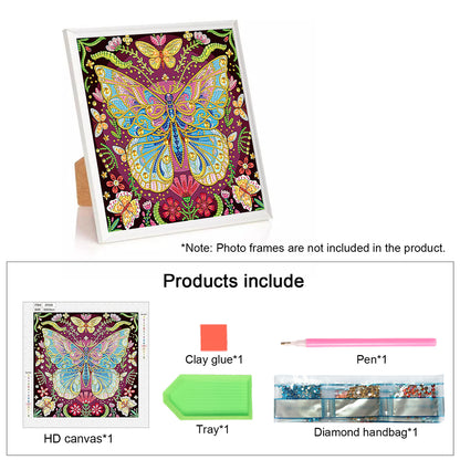 Butterfly - Special Shaped Drill Diamond Painting 30*30CM