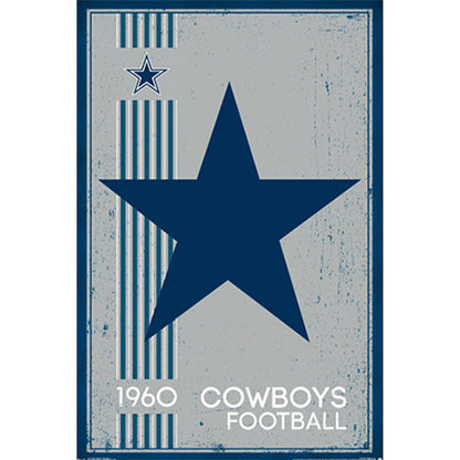 Dallas Cowboys Olive - Full Round Drill Diamond Painting 30*45CM
