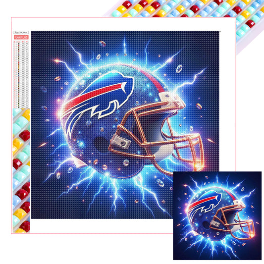Buffalo Bills - Full Square Drill Diamond Painting 30*30CM