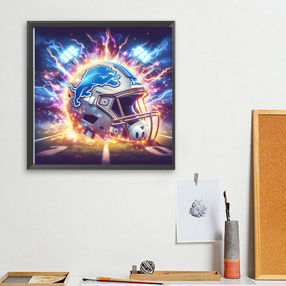Detroit Lions - Full Square Drill Diamond Painting 30*30CM