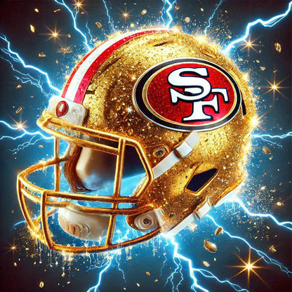 San Francisco 49Ers - Full Square Drill Diamond Painting 30*30CM