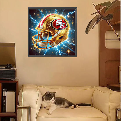 San Francisco 49Ers - Full Square Drill Diamond Painting 30*30CM