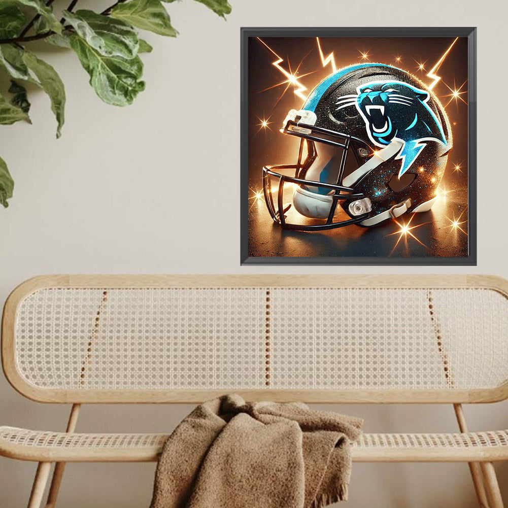 Carolina Panthers - Full Square Drill Diamond Painting 30*30CM