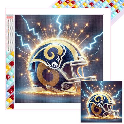 Los Angeles Rams - Full Square Drill Diamond Painting 30*30CM