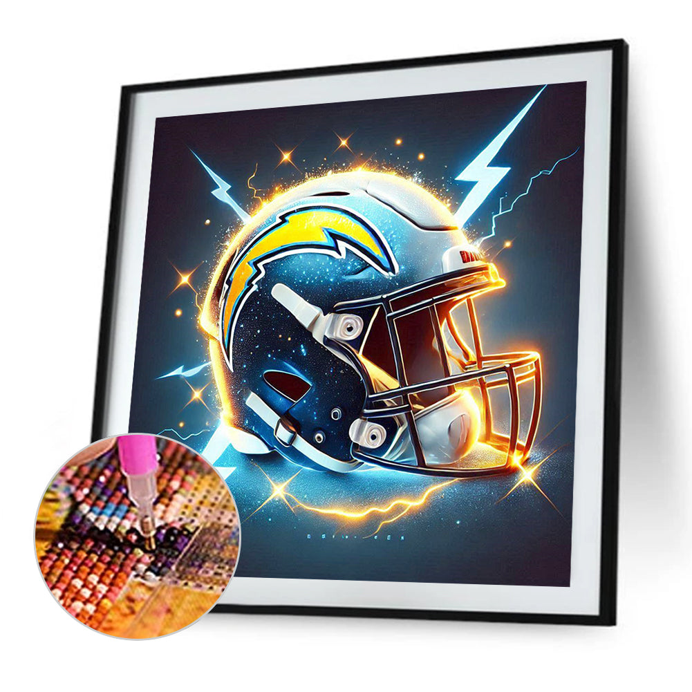 Los Angeles Chargers - Full Square Drill Diamond Painting 30*30CM