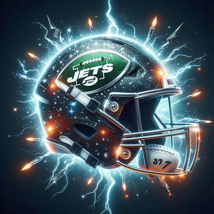 New York Jets - Full Square Drill Diamond Painting 30*30CM