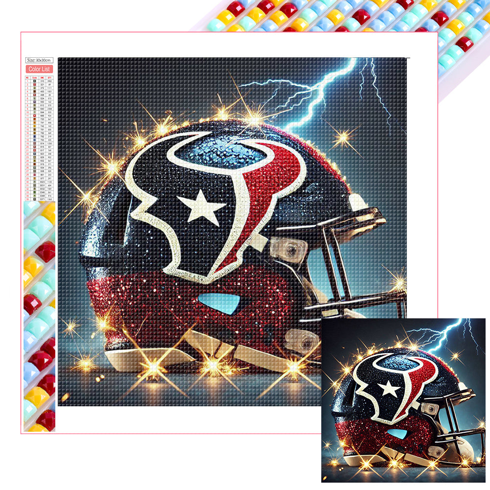 Houston Texans - Full Square Drill Diamond Painting 30*30CM