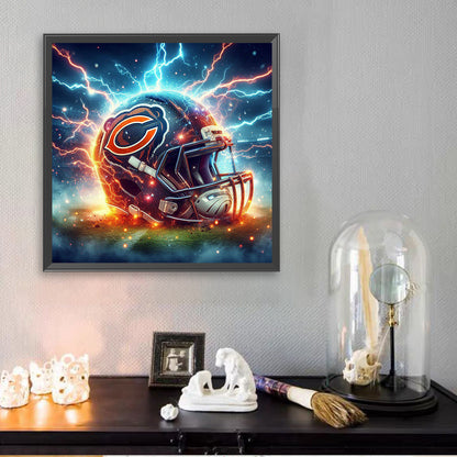 Chicago Bears - Full Square Drill Diamond Painting 30*30CM