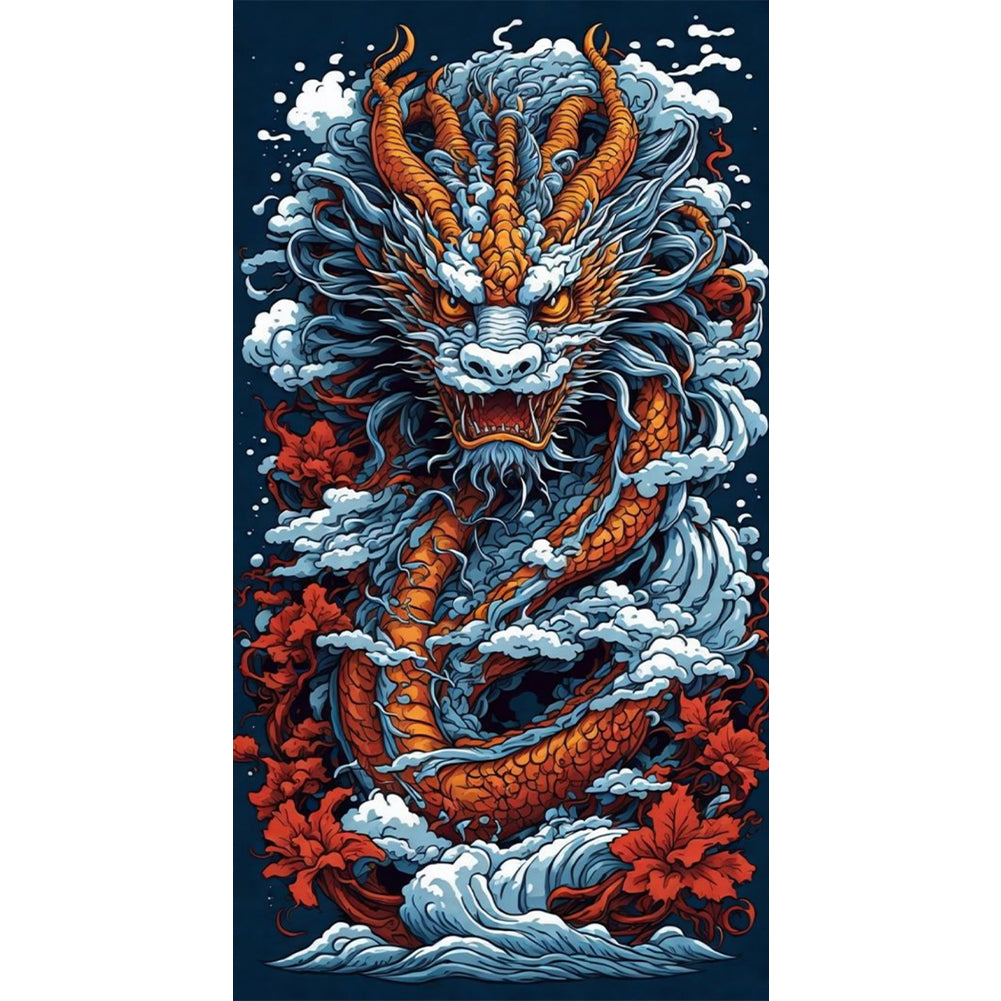 Dragon - Full Square Drill Diamond Painting 40*75CM