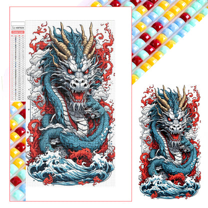 Dragon - Full Square Drill Diamond Painting 40*75CM