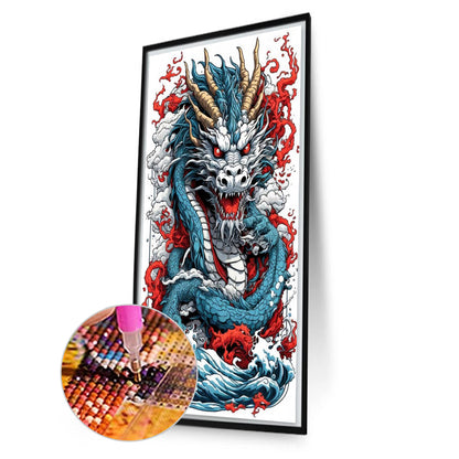 Dragon - Full Square Drill Diamond Painting 40*75CM