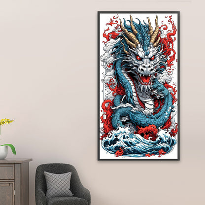 Dragon - Full Square Drill Diamond Painting 40*75CM