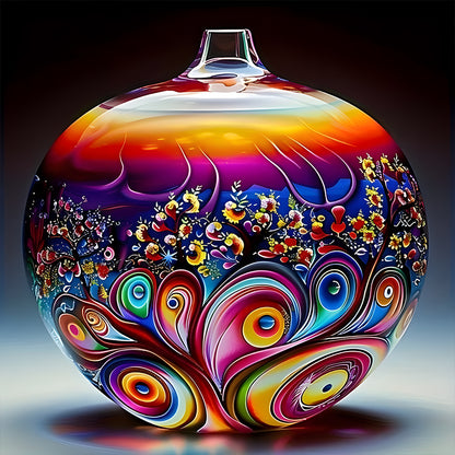 Art Vase - Full Round Drill Diamond Painting 40*40CM