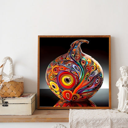 Art Vase - Full Round Drill Diamond Painting 40*40CM