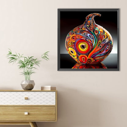 Art Vase - Full Round Drill Diamond Painting 40*40CM