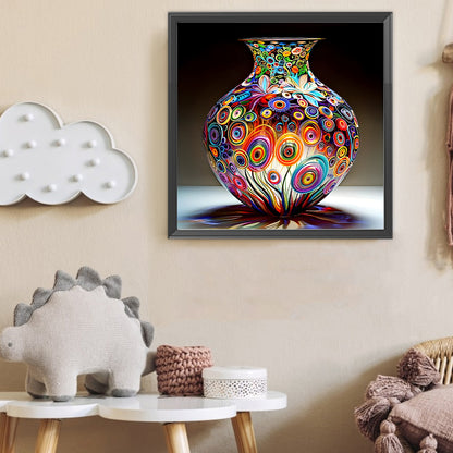 Art Vase - Full Round Drill Diamond Painting 40*40CM