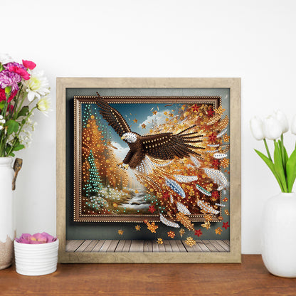 Eagle Escapes The Frame - Special Shaped Drill Diamond Painting 30*30CM