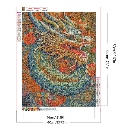 Dragon - Full Round Drill Diamond Painting 40*50CM