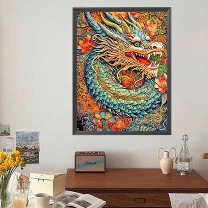 Dragon - Full Round Drill Diamond Painting 40*50CM