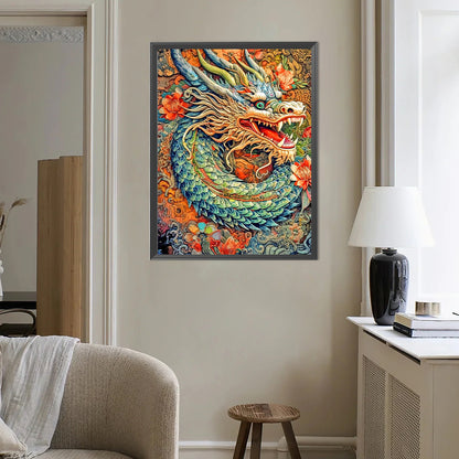 Dragon - Full Round Drill Diamond Painting 40*50CM