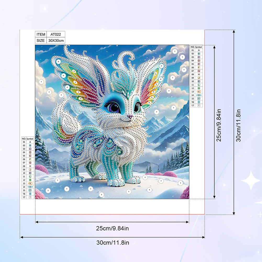Mythical Animal - Special Shaped Drill Diamond Painting 30*30CM