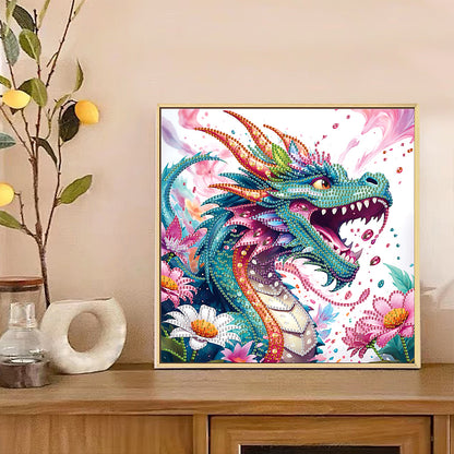 Mythical Dragon - Special Shaped Drill Diamond Painting 30*30CM